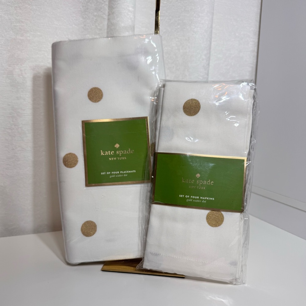 Kate Spade Placemats and Napkins Set